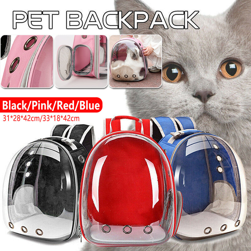 Pet Outdoor Carrier Backpack Cat Dog Puppy Travel Space Capsule Shoulder Bag-0