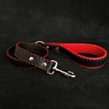 Handstitched soft leather leash-0
