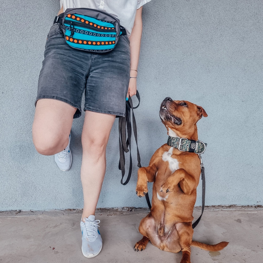 Custom dog-friendly waist bag - choose your color match!-8