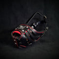 ''Eros'' Basket Muzzle black & red-0