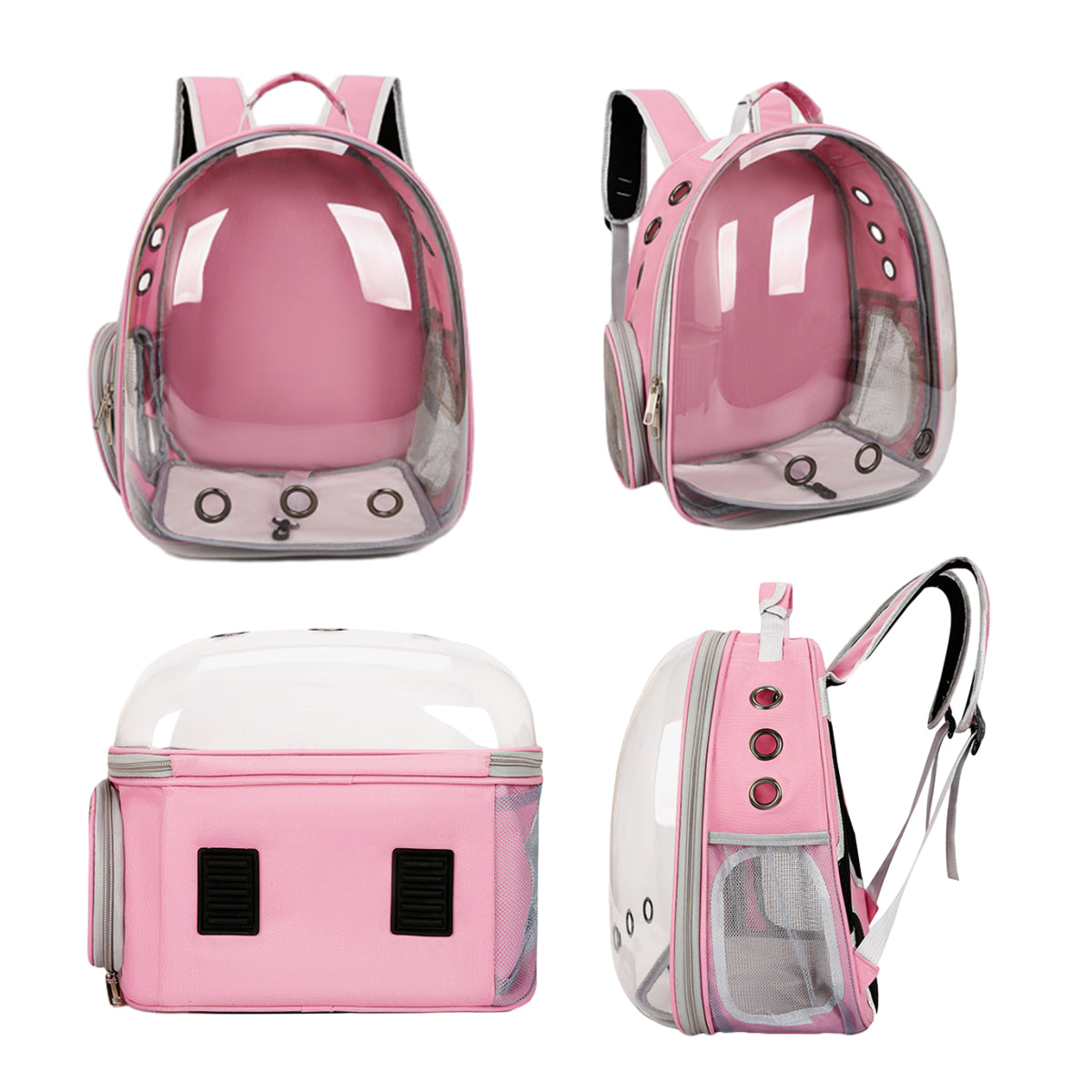 Pet Outdoor Carrier Backpack Cat Dog Puppy Travel Space Capsule Shoulder Bag-3