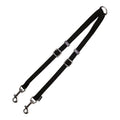 Coupling for 2-dog lead Gloria Black (1.6 x 35-56 cm) (1.6 x 35-56 cm)-0