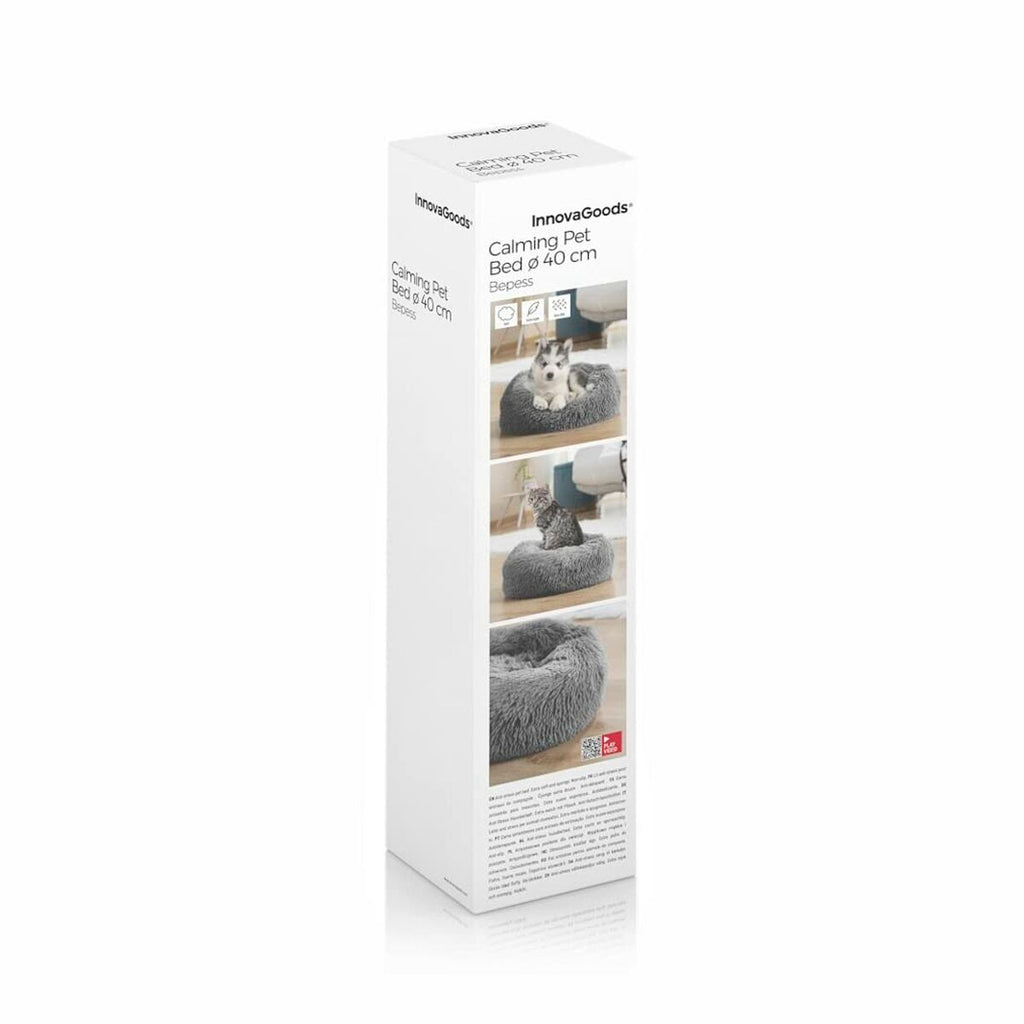 Anti-stress Pet Bed Bepess InnovaGoods Ø 60 cm-1