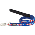 Dog Lead Red Dingo US Flag Blue 1,2 m 1.2 x 120 cm-0