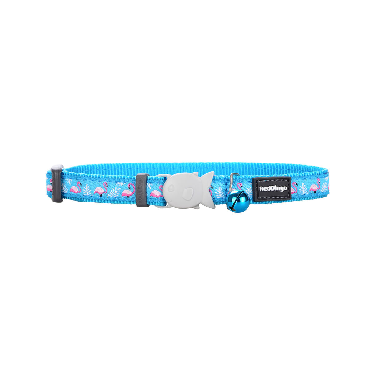 Cat Collar Red Dingo Flamingo 20-32 cm Turquoise-2