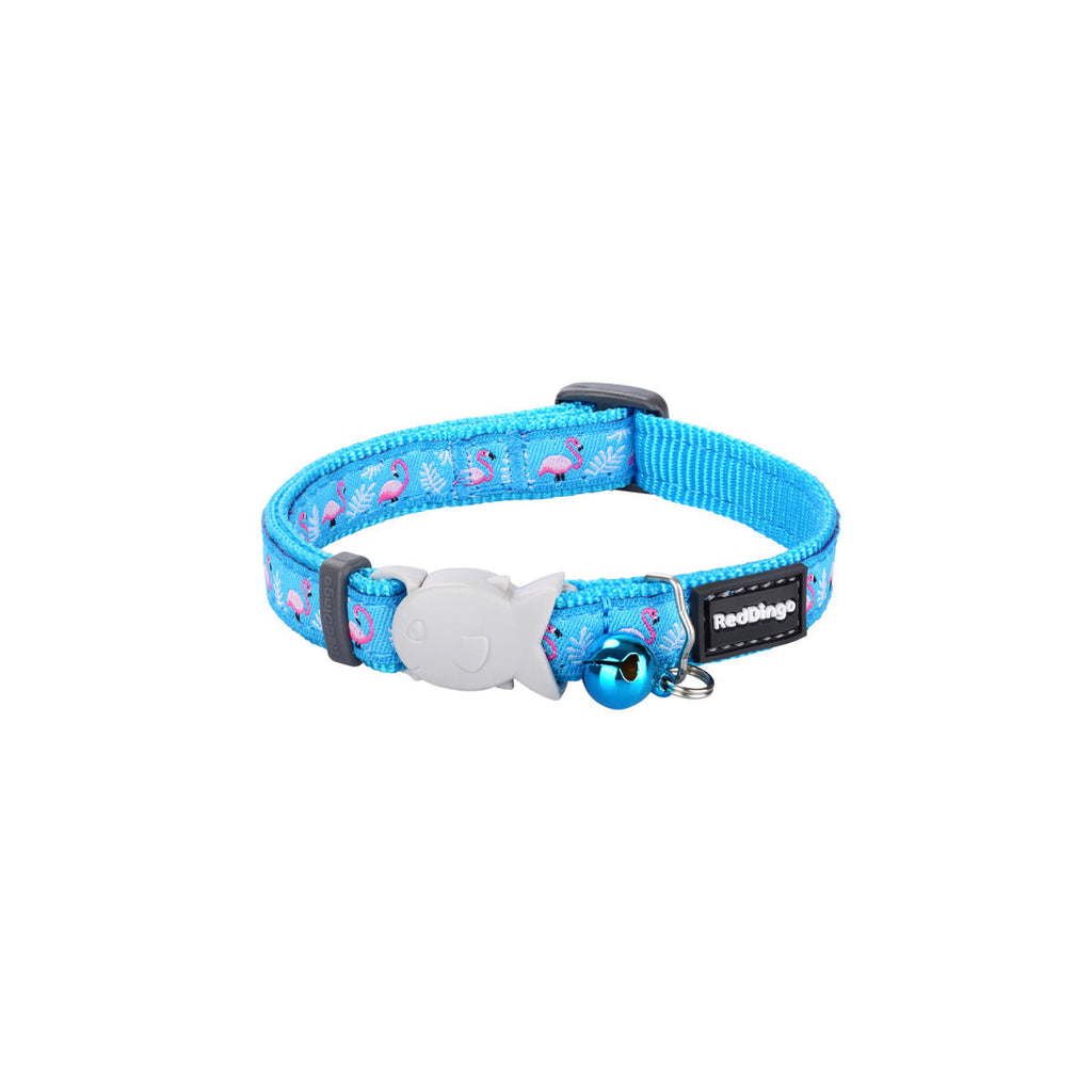 Cat Collar Red Dingo Flamingo 20-32 cm Turquoise-3