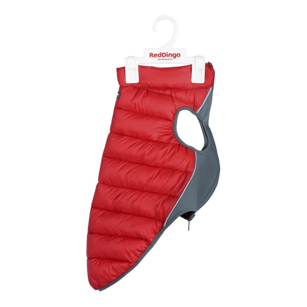 Dog Coat Red Dingo Puffer Red Orange 30 cm-3
