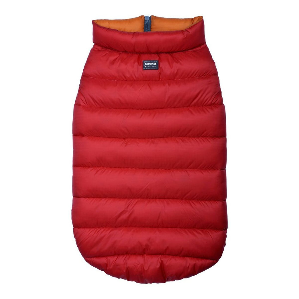 Dog Coat Red Dingo Puffer Red Orange 30 cm-2