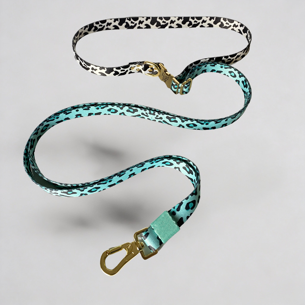 Hands-Free Hundeleine Aqua Camo-1