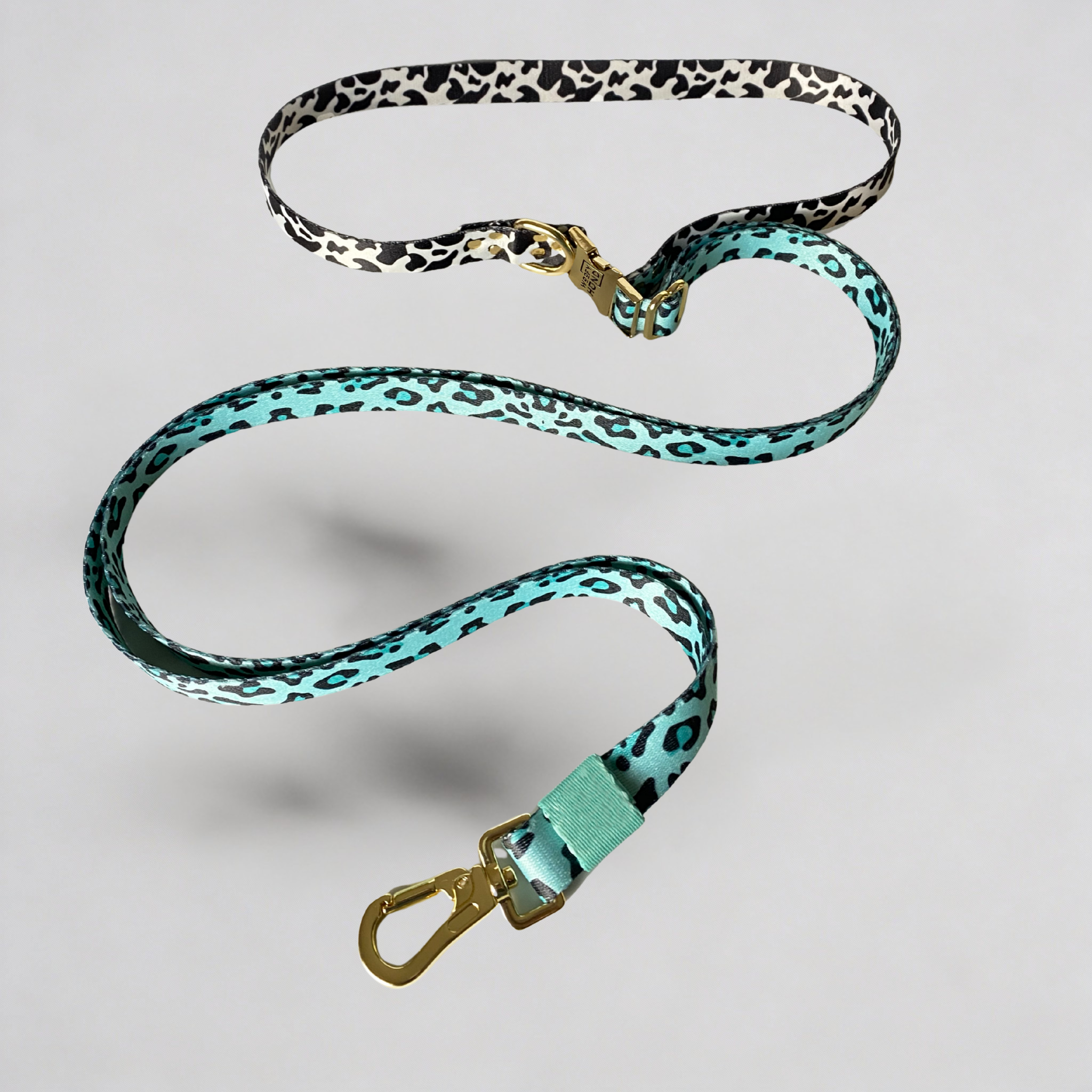 Hands-Free Hundeleine Aqua Camo-1