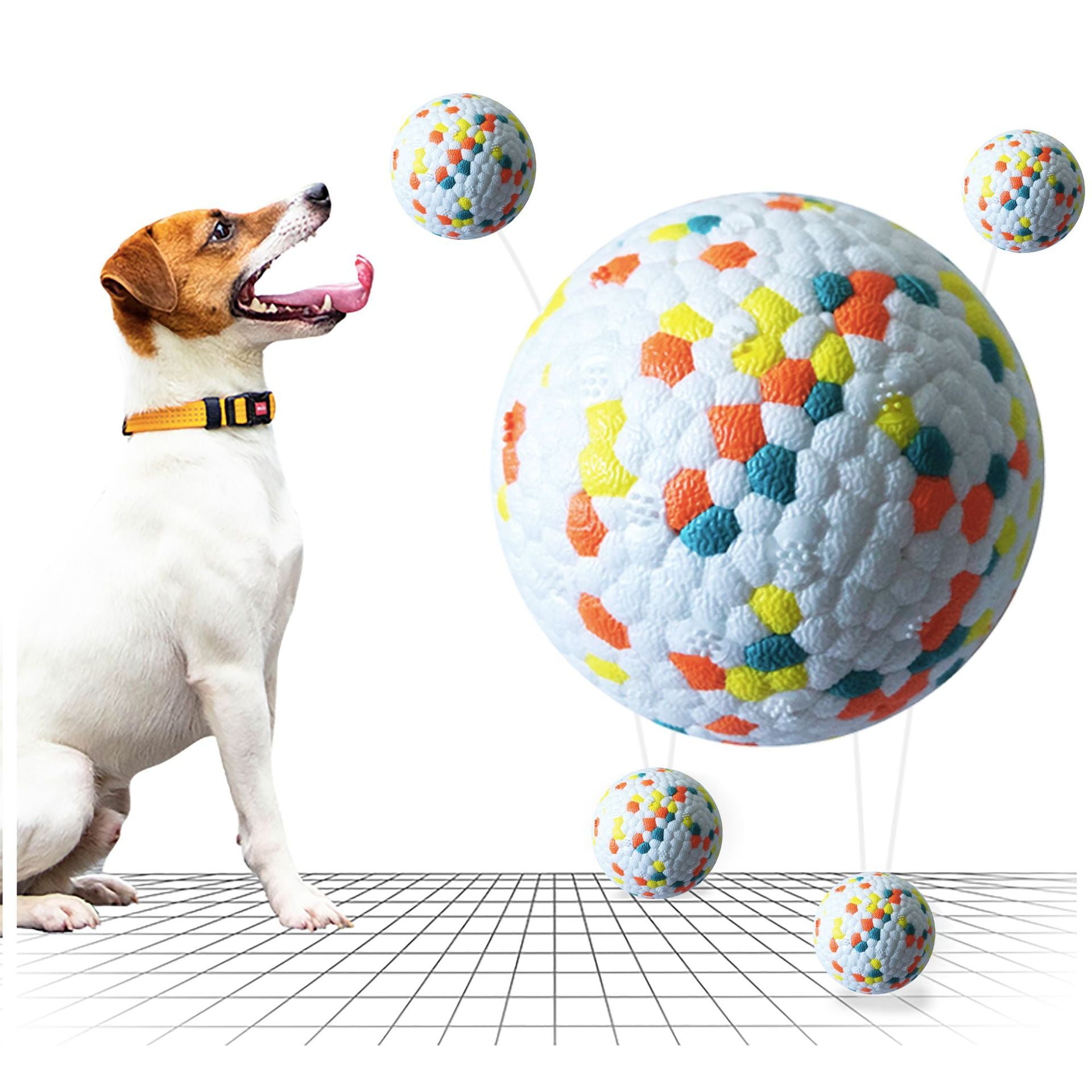 Dental Cleaning Dog Toy Ball-0