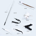 Feathered Telescopic Cat Toy Set-4