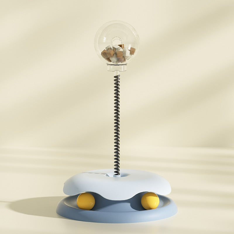 Feline Frenzy Interactive Treat Dispenser Ball-5