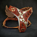The "Hermes" leather harness - Large and Giant Breeds-0