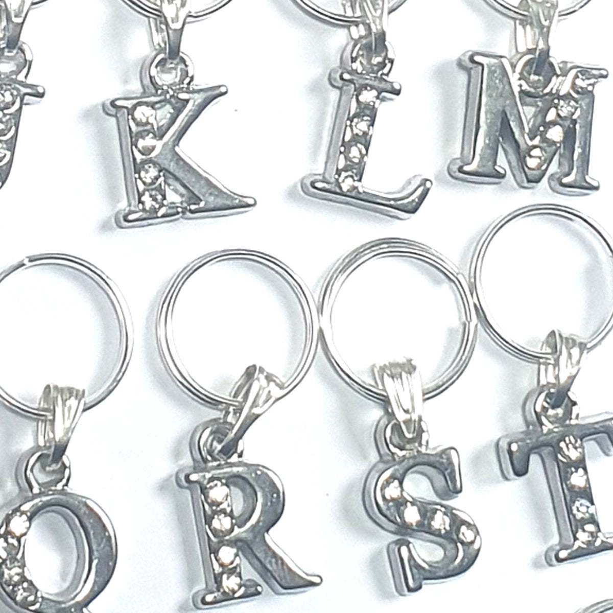 Small A-Z Letter Pet Cat Collar Charms-1