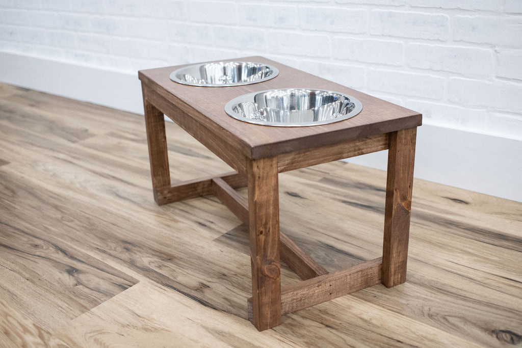 Elevated Dog Bowl Stand, Raised Pet Feeder-1