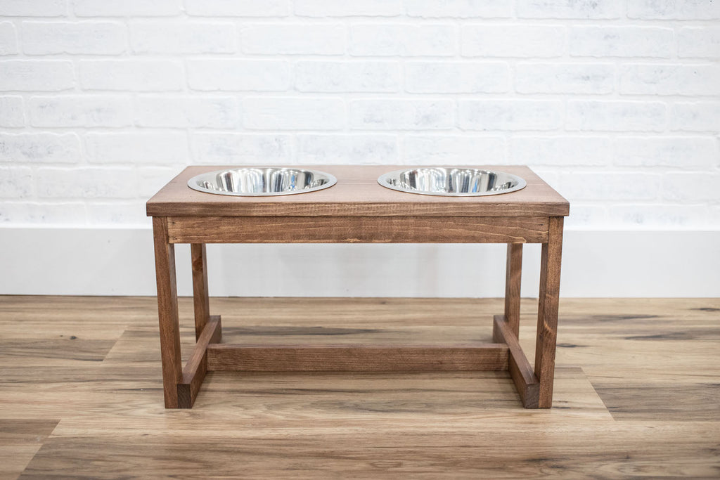 Elevated Dog Bowl Stand, Raised Pet Feeder-2