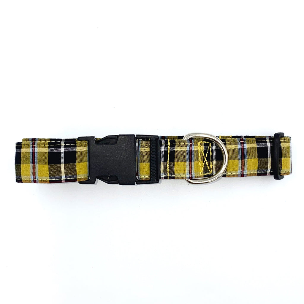 Dog Collar- Cornish Tartan-2