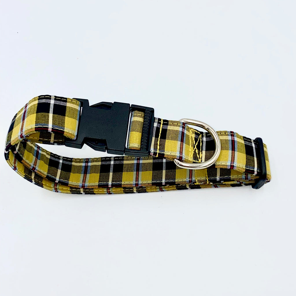 Dog Collar- Cornish Tartan-3
