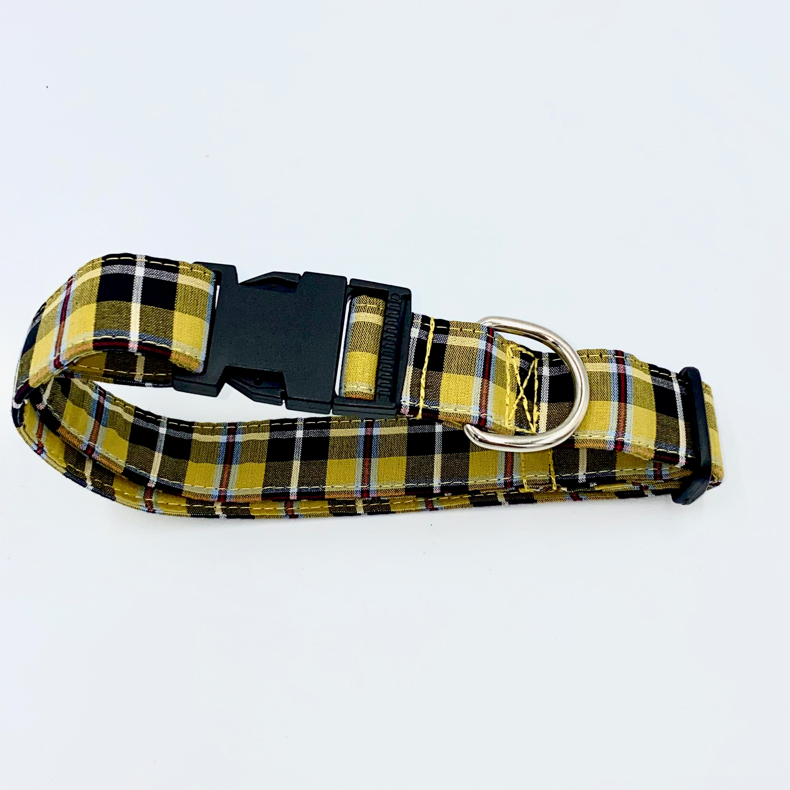 Dog Collar- Cornish Tartan-3