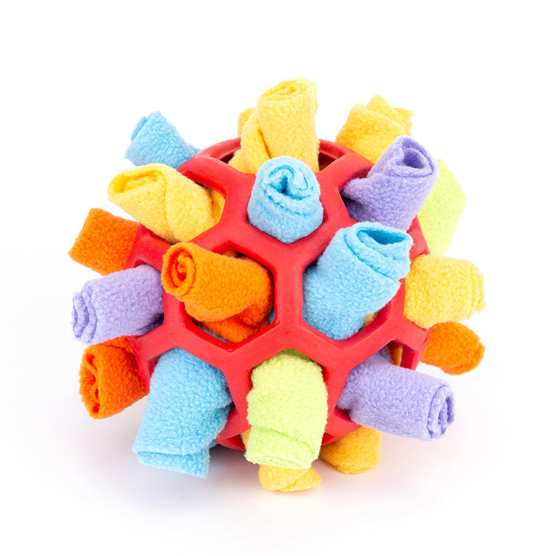 Interactive Pet Dog Sniff and Snack Puzzle Ball-4