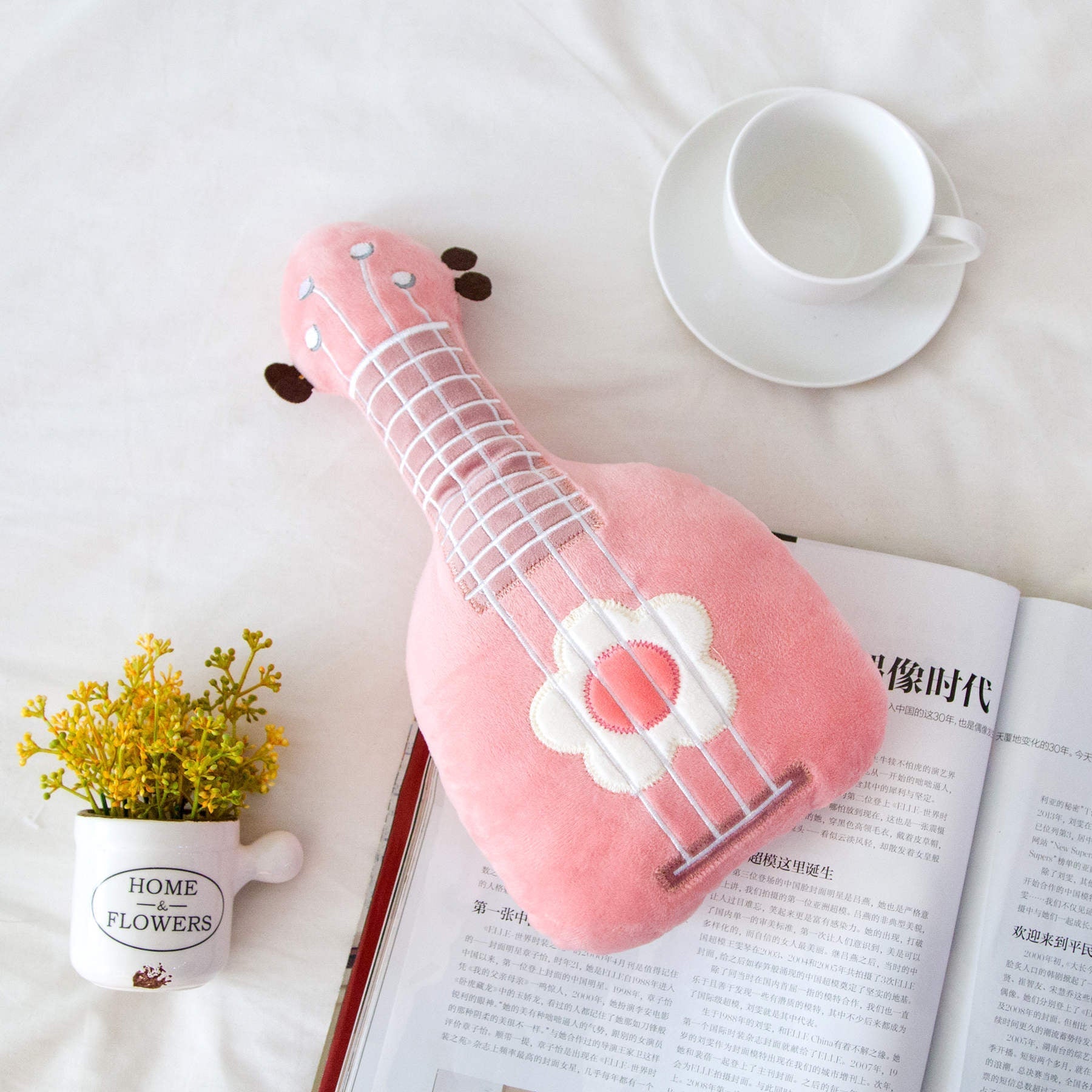 Lovely Flower Cat for Children's Toy-4