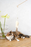Natural Sheepskin Cat Toy: Fish-0