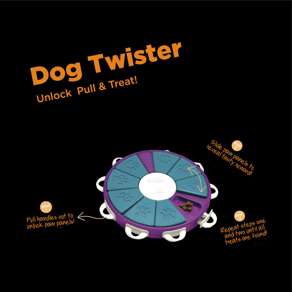 Stormy Pup Food Puzzle Toy-4