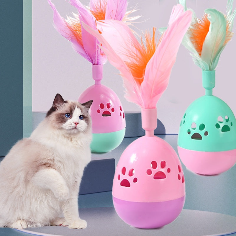 Tumbler Bell Interactive Cat Toy-0