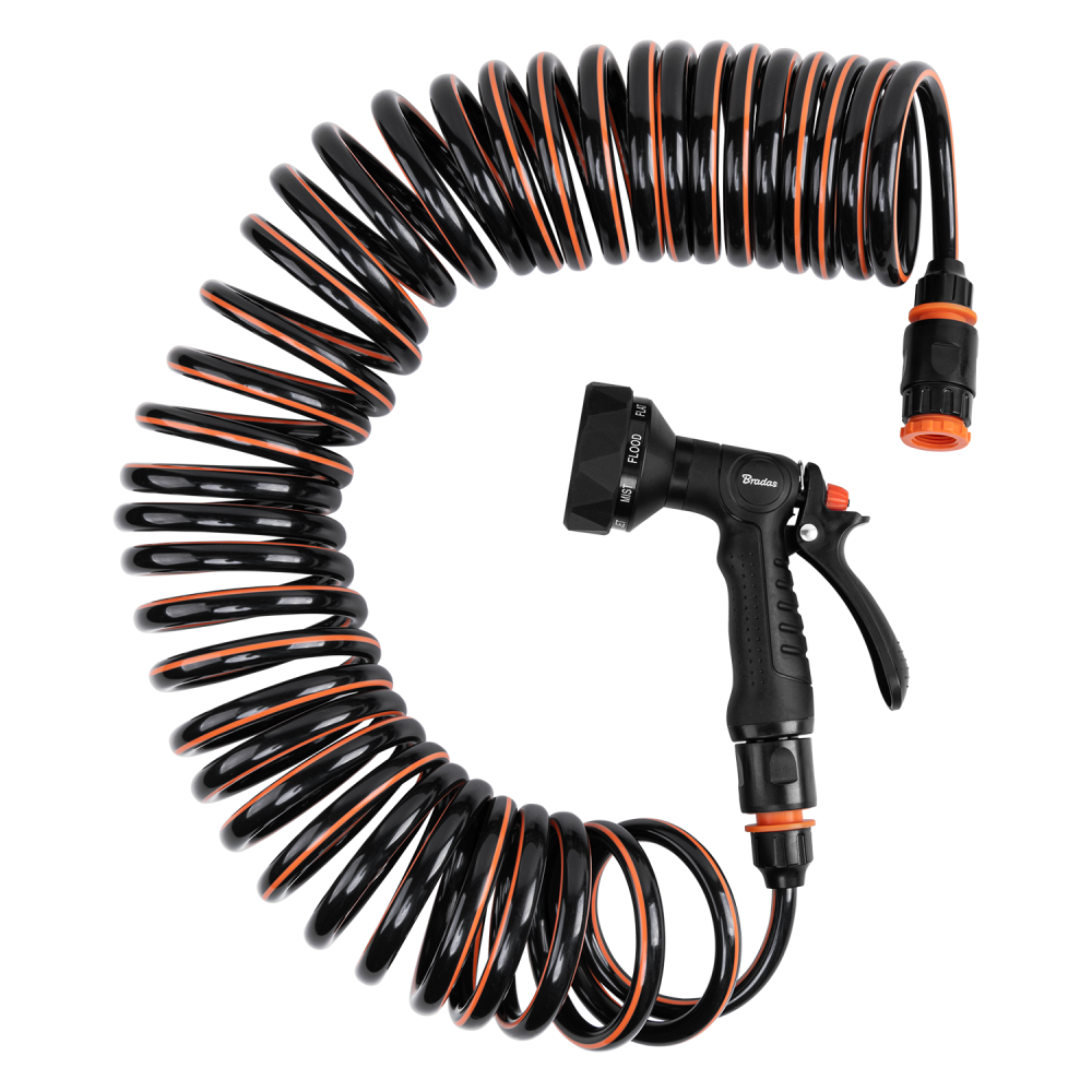 Dog Shower Mix Hot Cold Water Spiral Hose Outdoor Watering Kit Hose Pipe Fitting-1