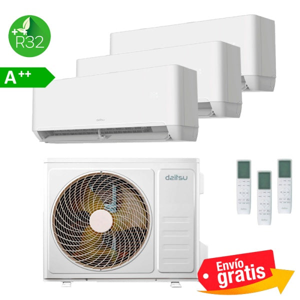 Aire acondicionado 3x1 Daitsu Free Max Artic DSM-9U3KDT UE21