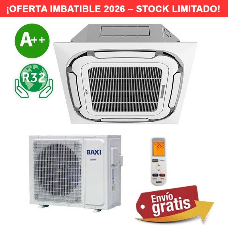 Aire Acondicionado Cassette Baxi Nanuk RZGK120