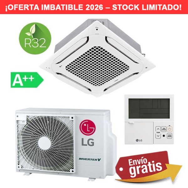 Aire Acondicionado Cassette Confort LG CT18FNQ0 + UUA1UL0