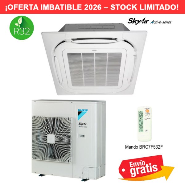 Aire Acondicionado Cassette Daikin ACAS125B R32
