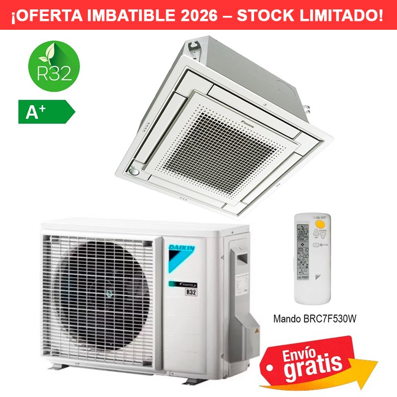 Aire Acondicionado Cassette Daikin ZFAG60A R32