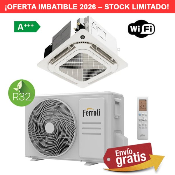 Aire Acondicionado Cassette Ferroli Giada C 18