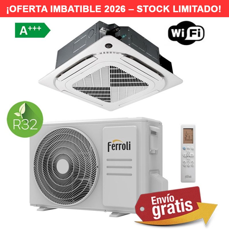 Aire Acondicionado Cassette Ferroli Giada C 24