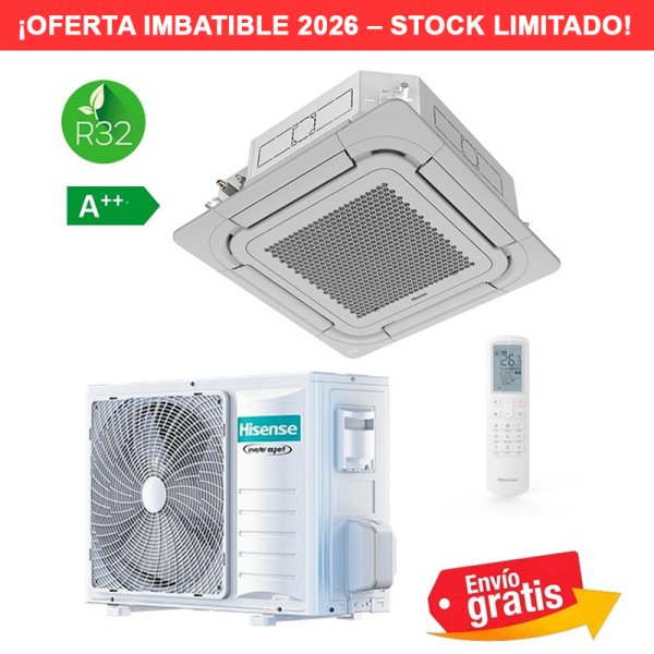 Aire Acondicionado Cassette Hisense ACT52UR4RSCC7
