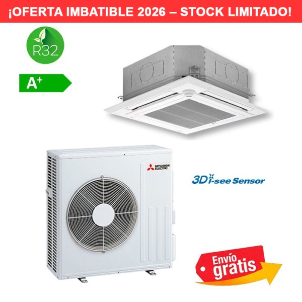 Aire Acondicionado Cassette Mitsubishi MGPLZ-71VEA | Serie Pro