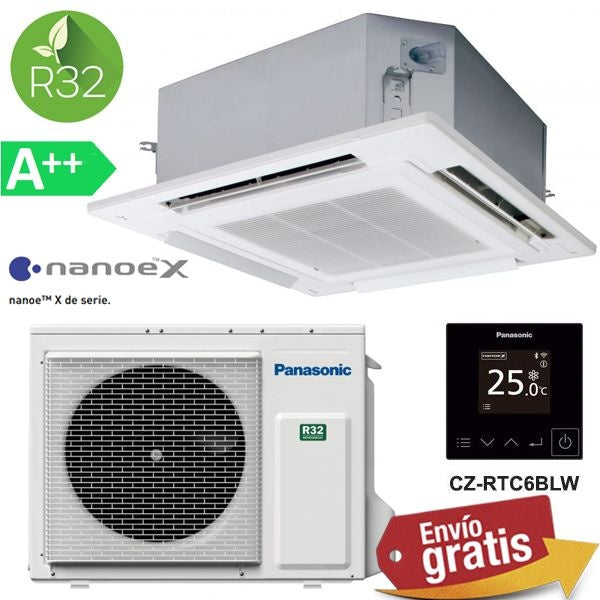 Aire Acondicionado Cassette Panasonic KIT-60PU3Z5-6W | PACi NX Standard