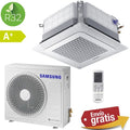 Aire Acondicionado Cassette Samsung AC120RN4DKG/EU + AC120RXADNG/EU Trifásica