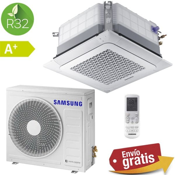 Aire Acondicionado Cassette Samsung AC120RN4DKG/EU + AC120RXADNG/EU Trifásica