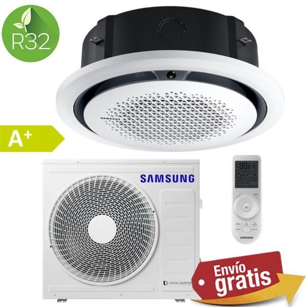 Aire Acondicionado Cassette Samsung AC120RN4PKG/EU + AC120RXADNG/EU - Trifásica