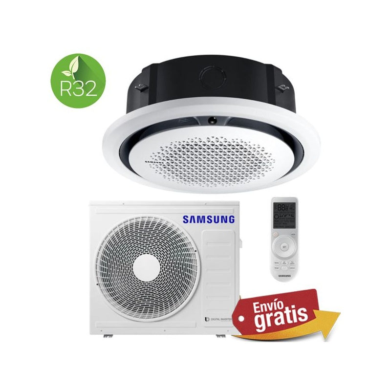 Aire Acondicionado Cassette Samsung AC140RN4PKG/EU + AC140RXADKG/EU