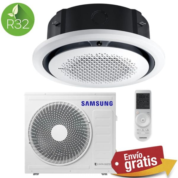 Aire Acondicionado Cassette Samsung AC140RN4PKG/EU + AC140RXADNG/EU - Trifásica