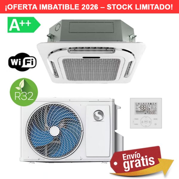 Aire Acondicionado Cassette Suneco SKA36H6