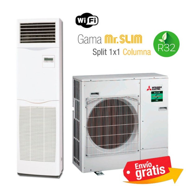 Aire Acondicionado Columna Mitsubishi Electric Mr. Slim MSPSZ-100VKA