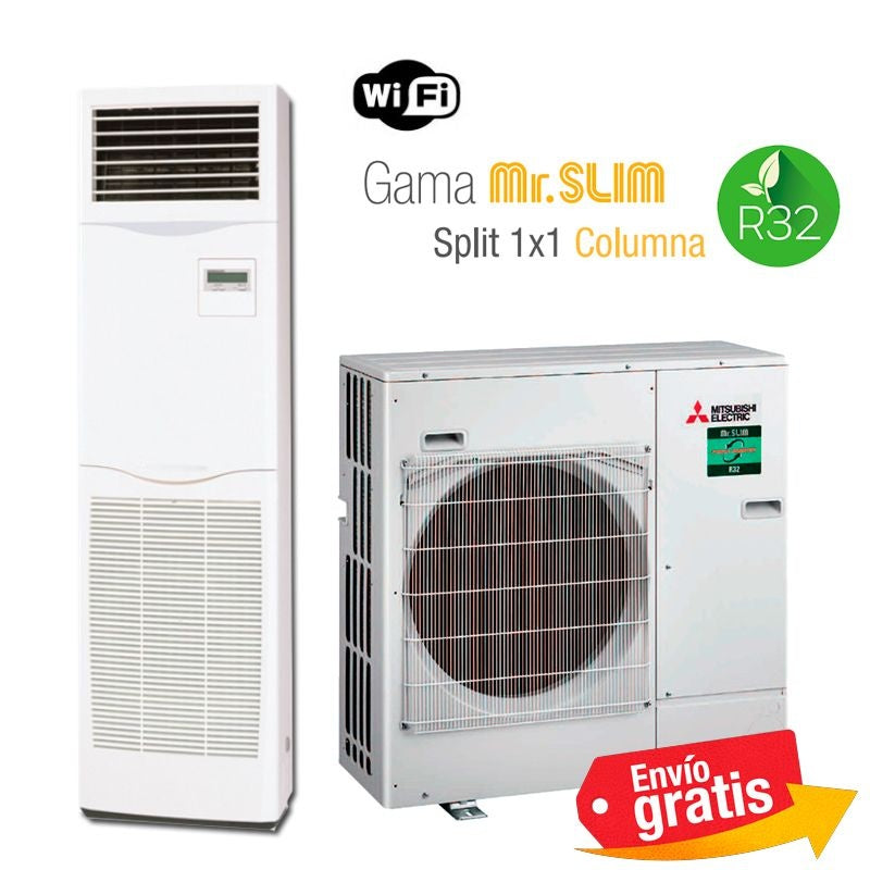Aire Acondicionado Split Columna Mitsubishi Electric Mr. Slim MSPSZ-100VKA