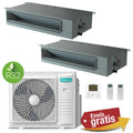 Aire Acondicionado Conductos 2x1 Hisense 5AMW125U4RTA + ADT71UX4RCL8 + ADT71UX4RCL8