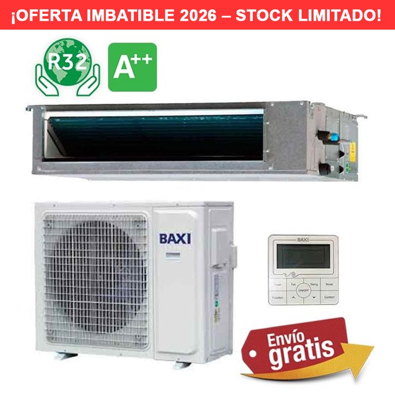 Aire Acondicionado Conductos Baxi Nanuk RZ2GD70